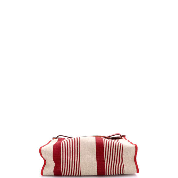 Hermes 31 Herbag Zip H Vibration Toile and Leather - Picture 5 of 7